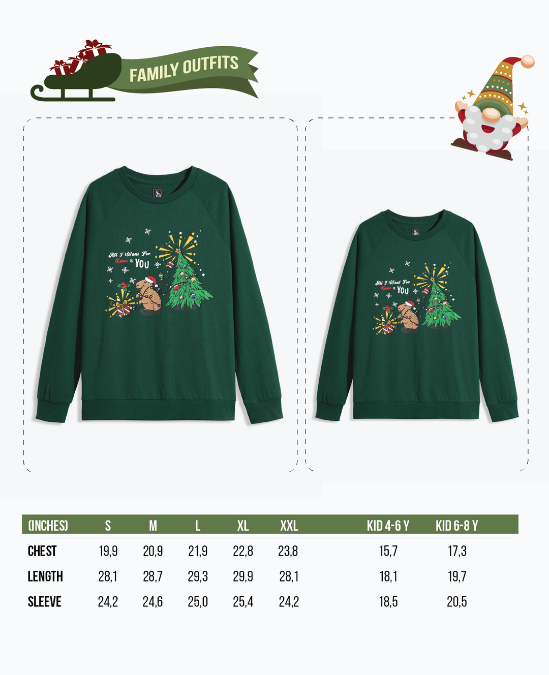 Funny Family Matching Christmas Shirts &amp; Sweaters