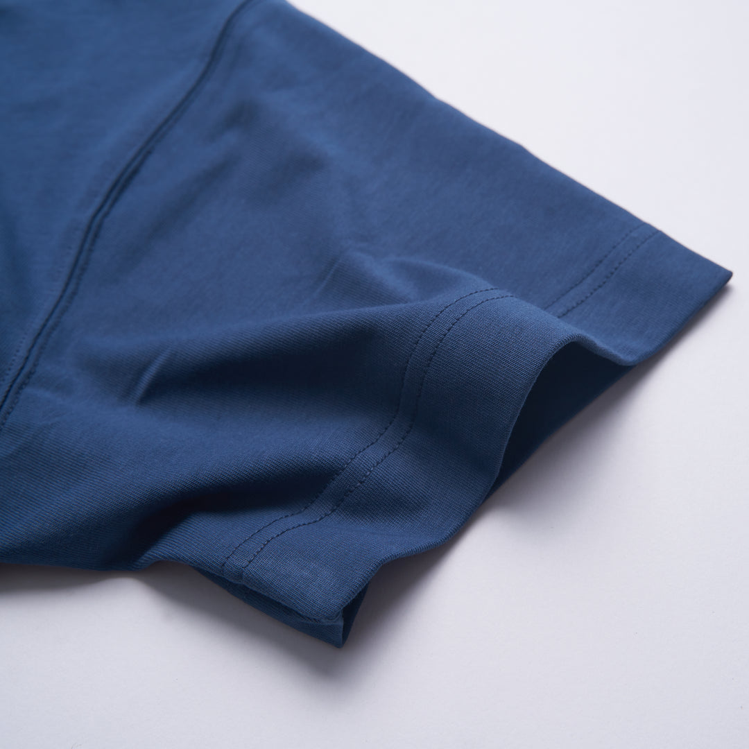 Unisex Navy Blue Cotton Graphic Tees for Dad &amp; Kids - Build Our Fun